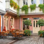 duurzaam terras met veel groen
